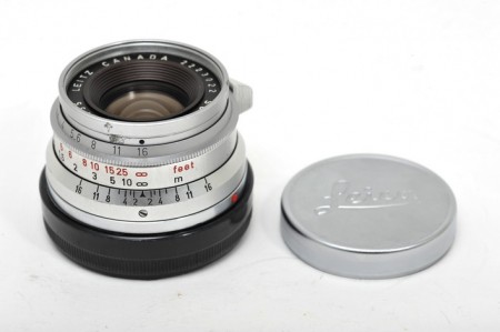 Leica Summicron-M 35mm f/2 Ver.1 Silver 8-element Canada
