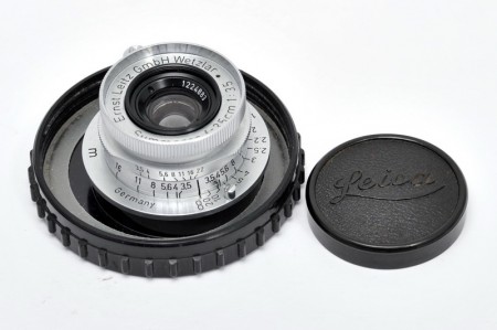Leica Elmar 3.5cm f/3.5, 35mm LTM Silver, Screw M39