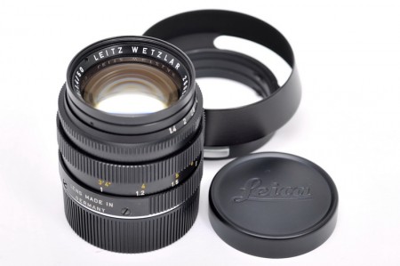 Leica Summilux-M 50mm f/1.4 Ver.2, Black