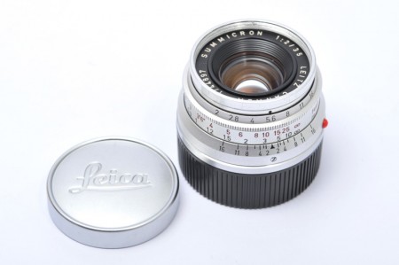 Leica Summicron-M 35mm f/2 Ver.1 Silver 8-element Canada