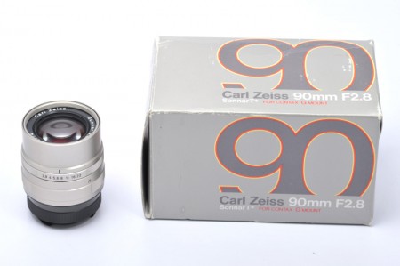 Contax G Sonnar 90mm f/2.8 Modified to Leica M