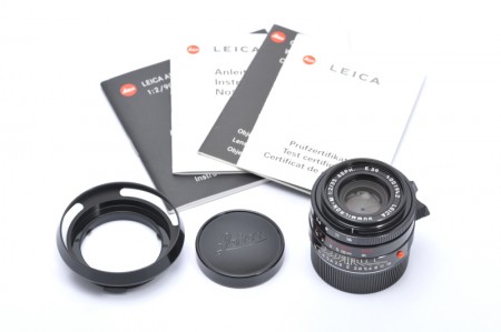 Leica Summicron-M 35mm f/2 ASPH, Black Paint