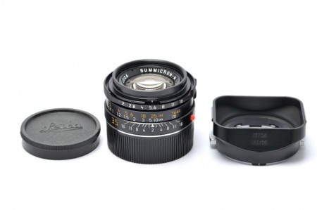 Leica Summicron-M 35mm f/2 Ver.4, Black 7-element Germany