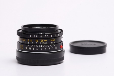 Leica Summicron-M 35mm f/2 Ver.4, Black 7-element 