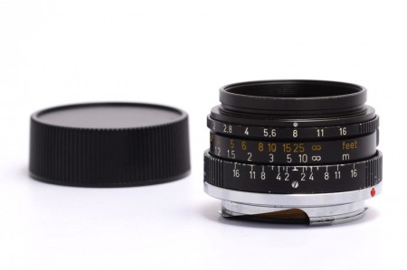 Leica Summicron-M 35mm f/2 Ver.2, Black 6-element