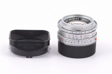 Leica Summicron-M 35mm f/2 Ver.4, Silver 7-element Germany
