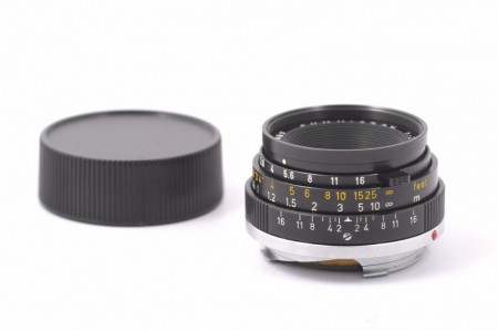 Leica Summicron-M 35mm f/2 Ver.2, Black 6-element
