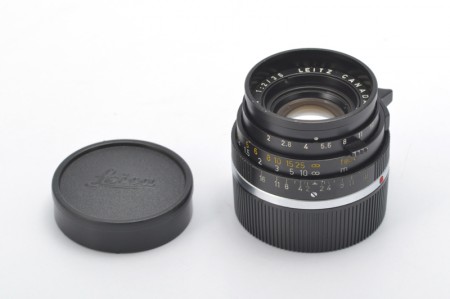 Leica Summicron-M 35mm f/2 Ver.2, Black 6-element early