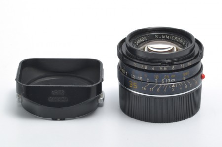 Leica Summicron-M 35mm f/2 Ver.4, Black 7-element 