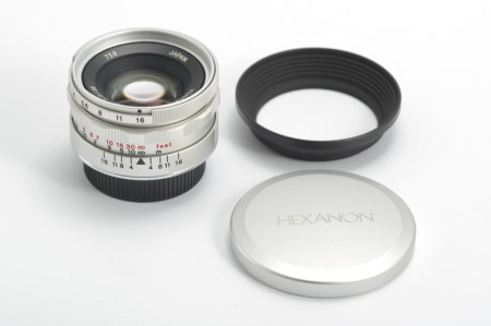 Konica Hexanon 35mm f/2 Silver Original Leica Screw M39 LTM, Only 1000 PCs