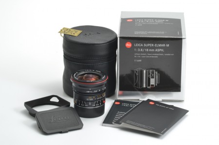 Leica Super-Elmar-M 18mm f/3.8 ASPH, Black