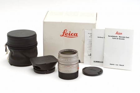 Leica Summilux-M 35mm f/1.4 ASPH Ver.4, Titanium