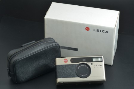 Leica Minilux Camera Titanium with Summilux 40mm f/2.4, 35mm Point & Shoot Film