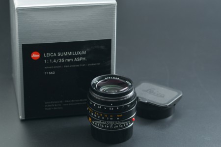 Leica Summilux-M 35mm f/1.4 ASPH FLE 6-bit Black