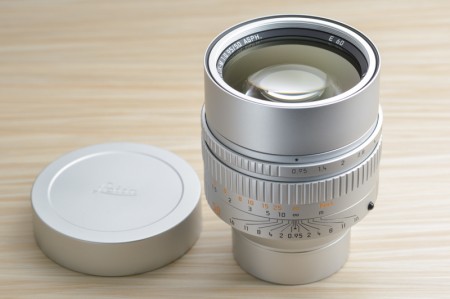 Leica Noctilux-M 50mm f/0.95 ASPH, from Edition Hermes Serie Limitee Jean-Louis Dumas 3-lenses Big Set.