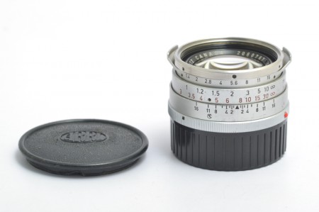 Leica Summilux-M 35mm f/1.4 Ver.1, Steel Rim Silver